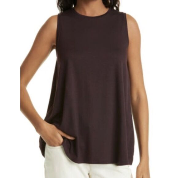 Eileen Fisher Tops - Eileen Fisher Sleeveless High Neck Tunic Tank Top | Size M